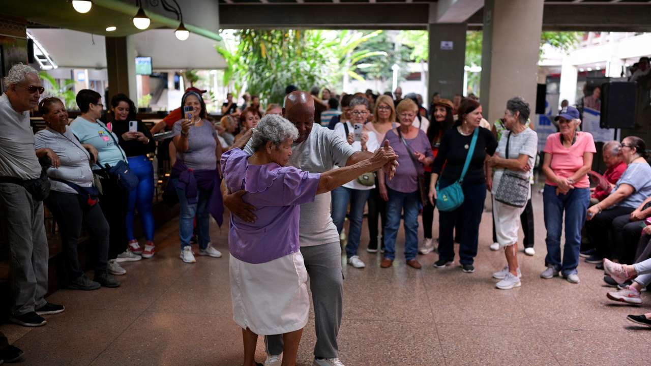 Venezuela's lonely seniors find lifeline on the dance floor