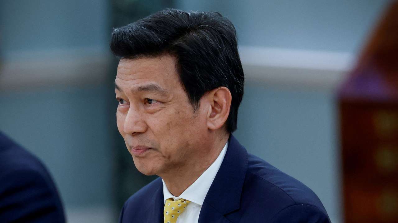 FILE PHOTO: U.S. Secretary of State Antony Blinken meets with Thai Foreign Minister Parnpree Bahiddha-Nukara at the State Department in Washington