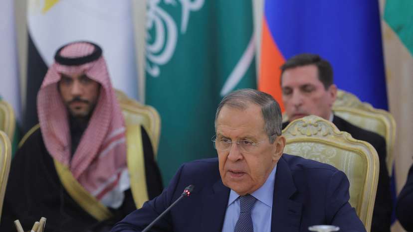 Russian Foreign Minister Lavrov hosts meeting about Gaza with Arab League foreign ministers and OIC in Moscow