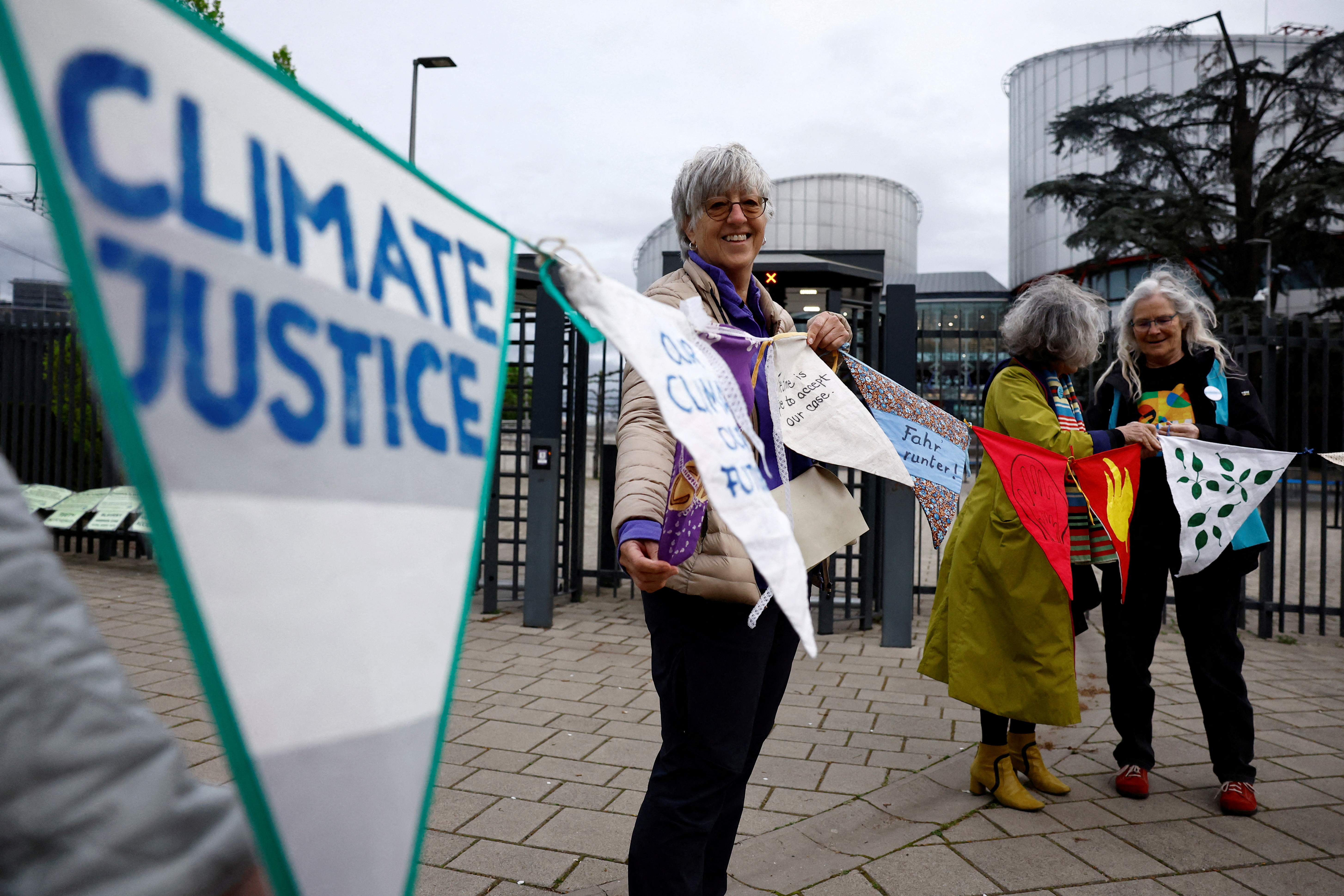 FILE PHOTO: European rights court issues verdicts on three landmark climate cases