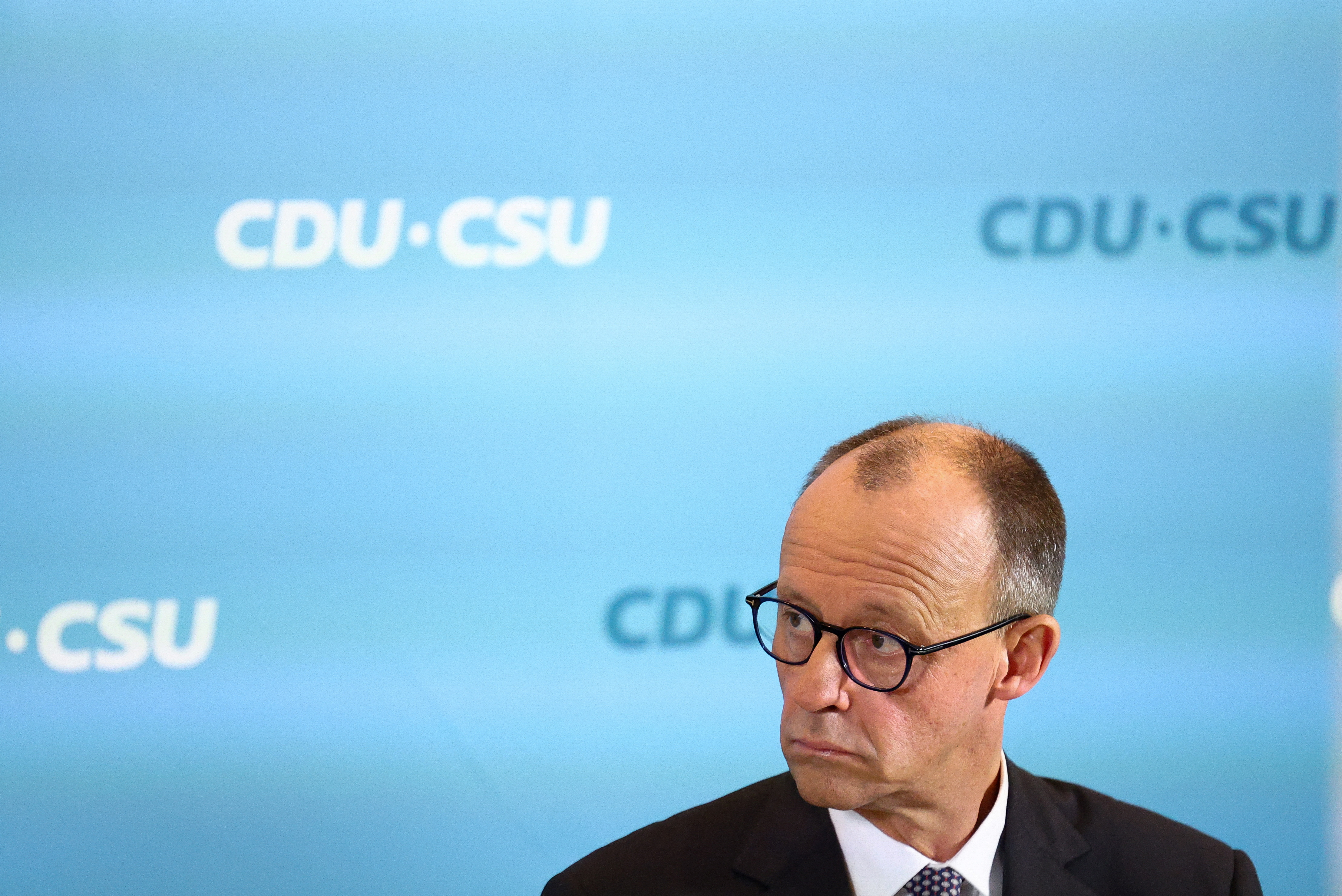 CDU parliamentary fraction meeting after the general election in Berlin