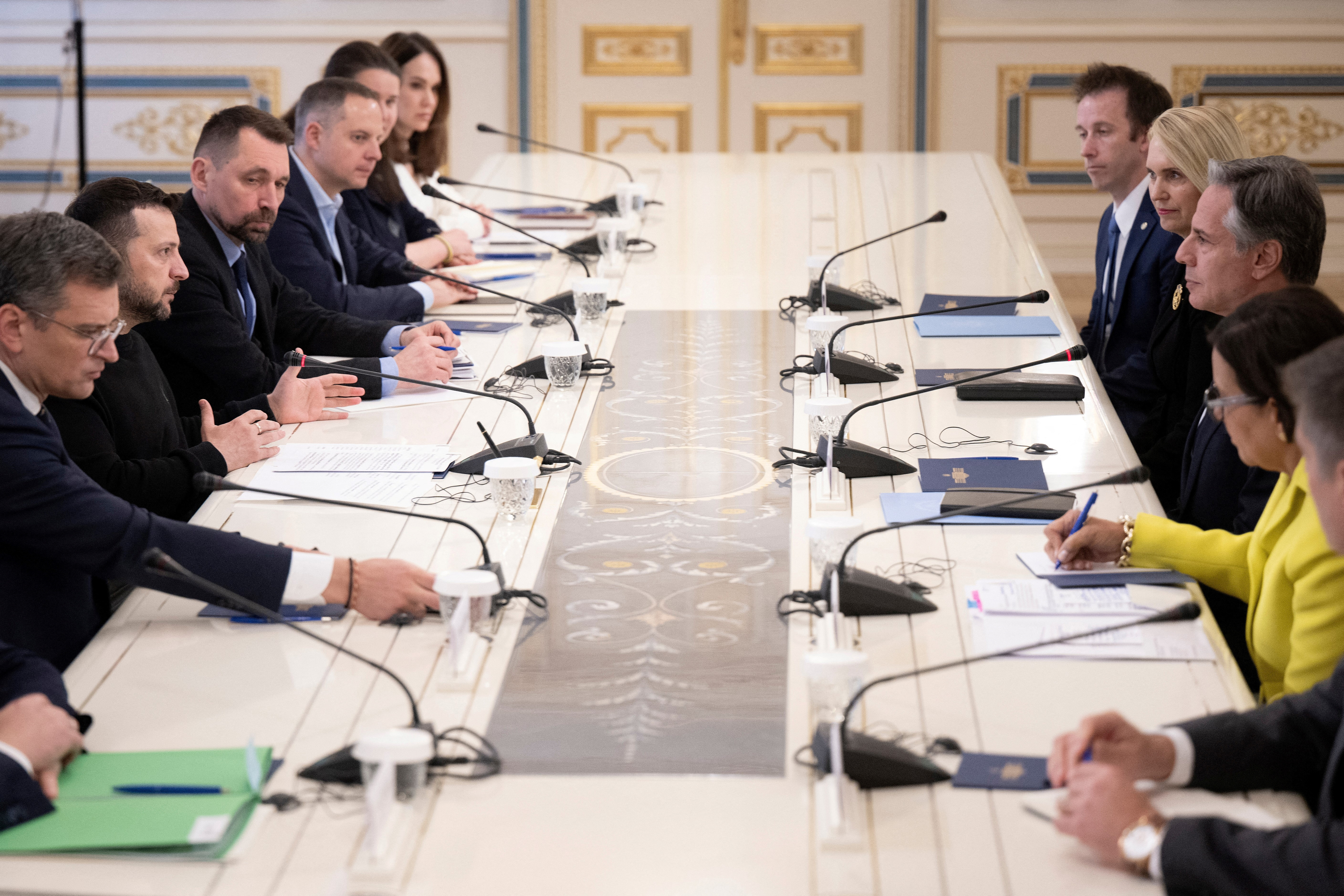 U.S. Secretary of State Blinken visits Ukraine