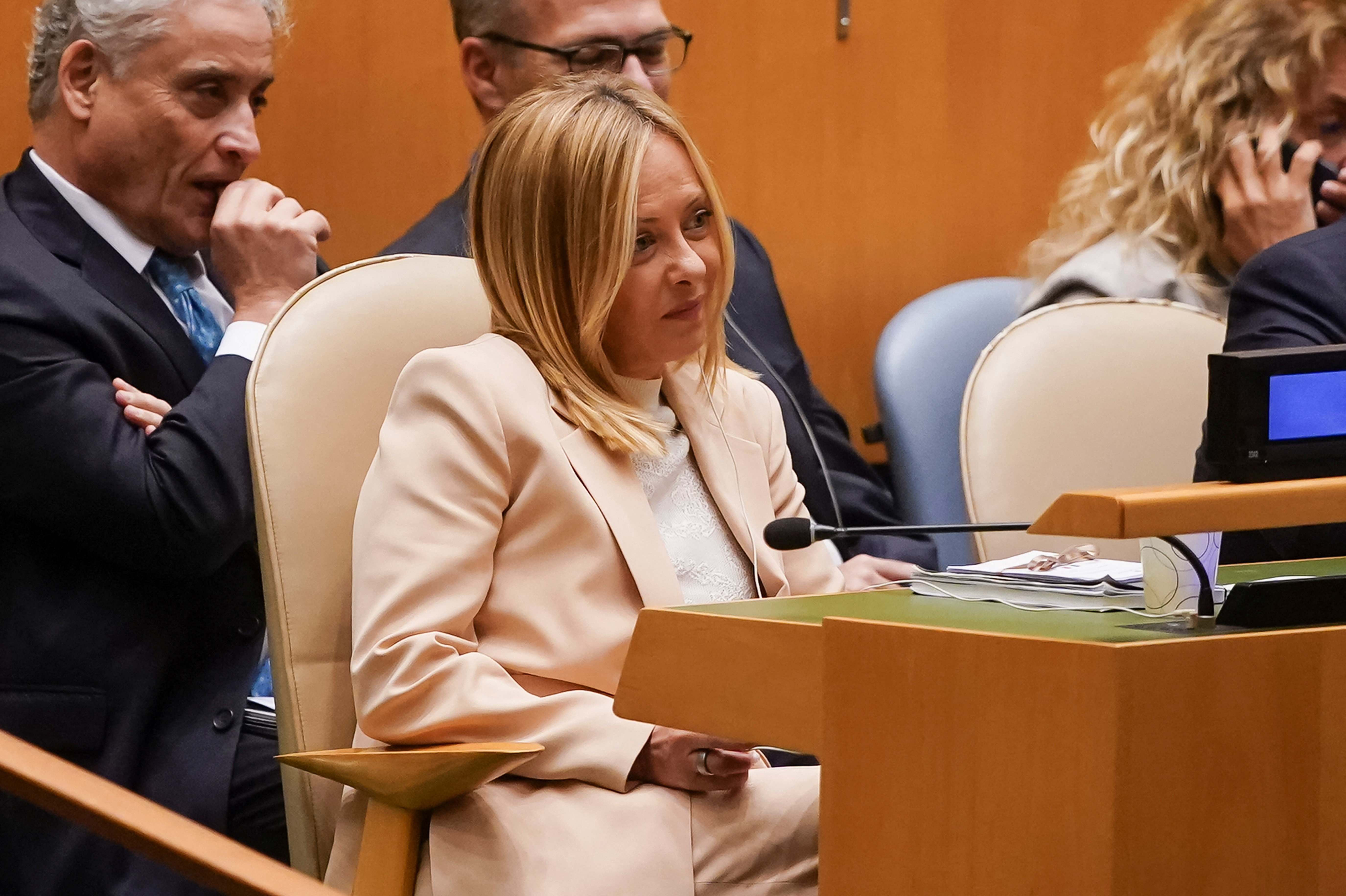 U.S. President Trump attends the 80th United Nations General Assembly, in New York City