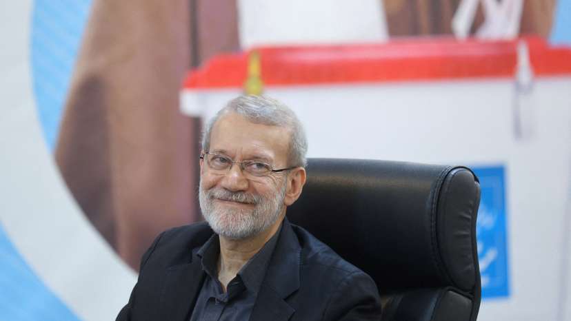 FILE PHOTO: Ali Larijani, former chairman of the parliament of Iran, registers as a candidate for the presidential election at the Interior Ministry, in Tehran