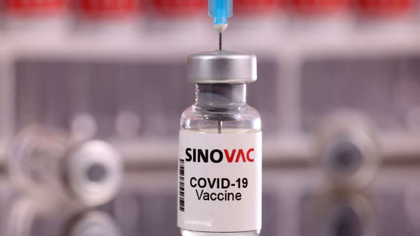 Illustration of COVID-19 vaccine vial
