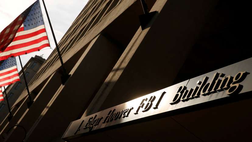 FILE PHOTO: A general view of the U.S. Federal Bureau of Investigation (FBI) building in Washington