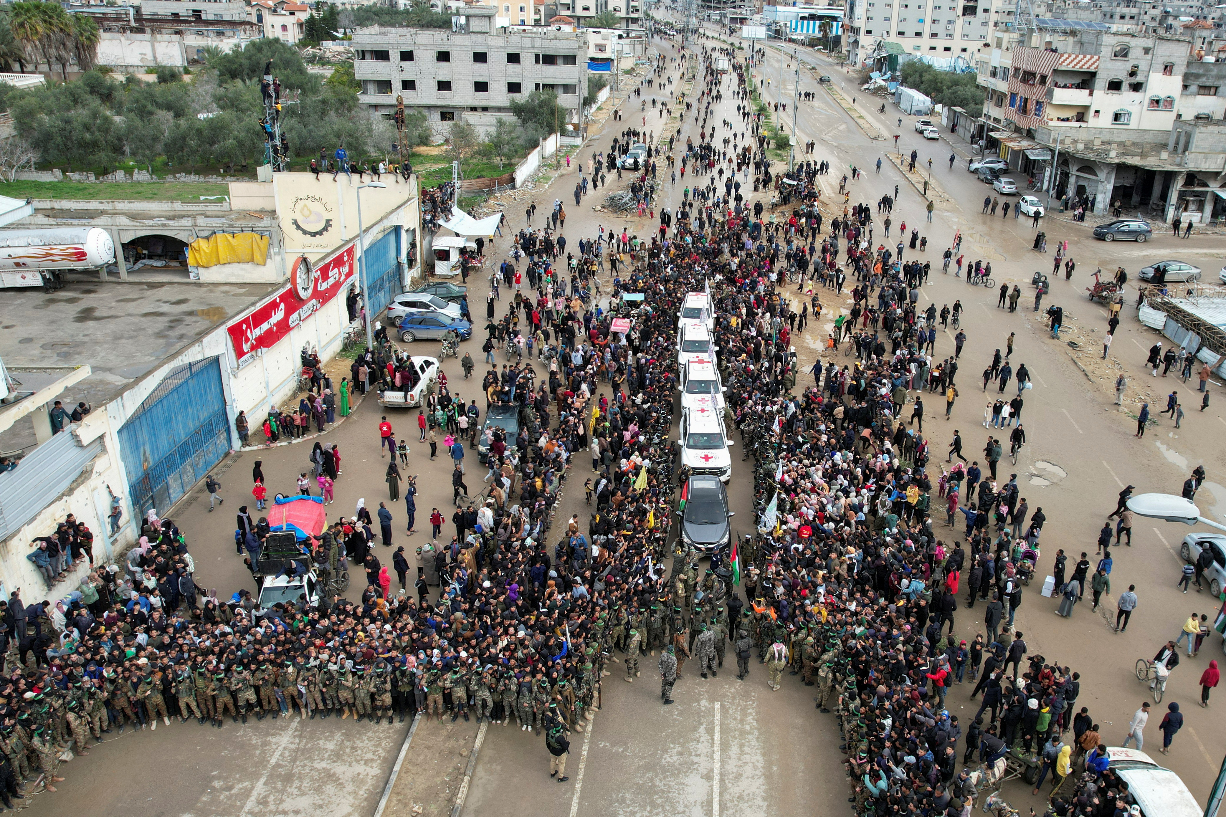 Hostages-prisoners swap deal between Hamas and Israel