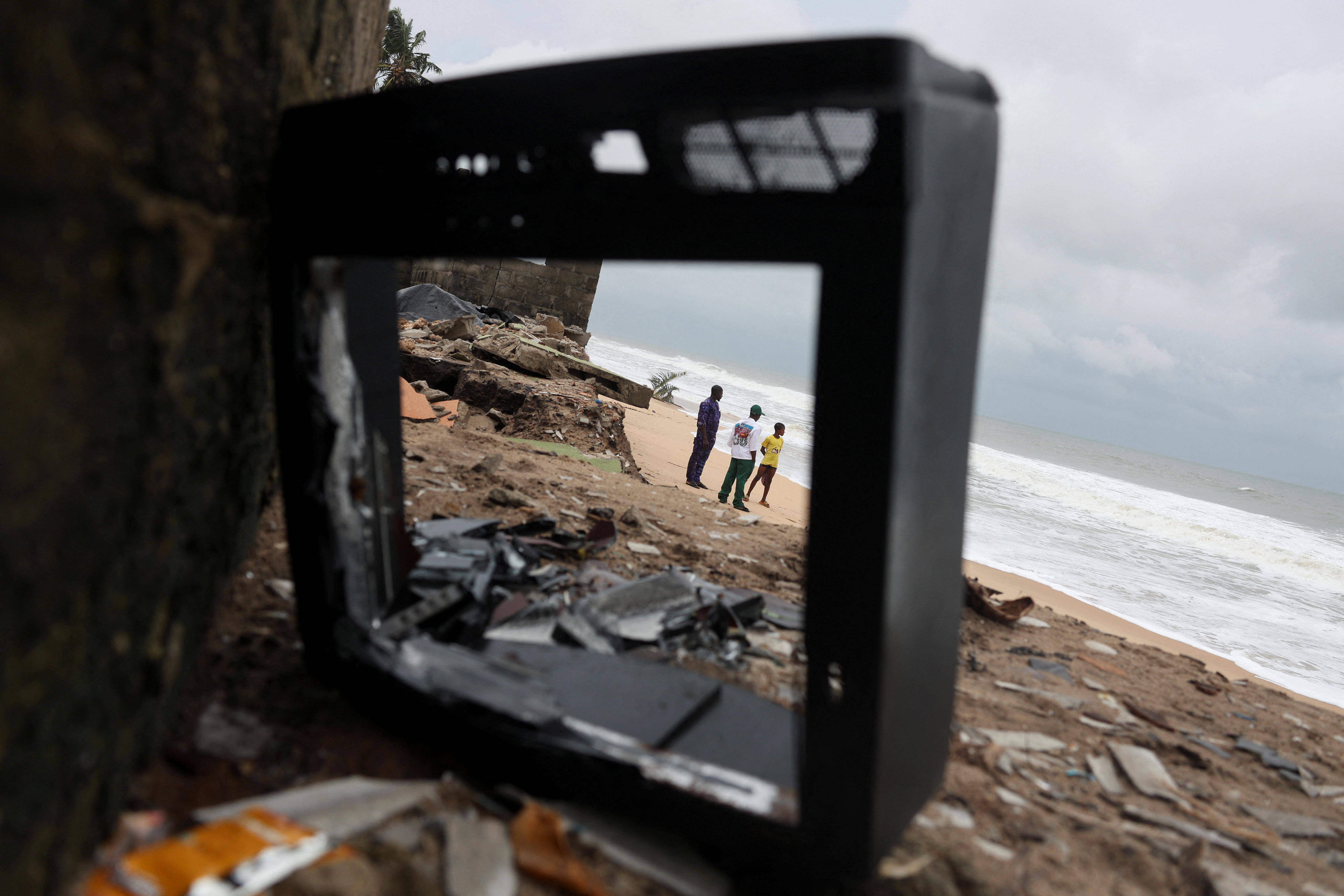 Nigerian coastal community reels from ocean surge that swept away homes, livelihoods