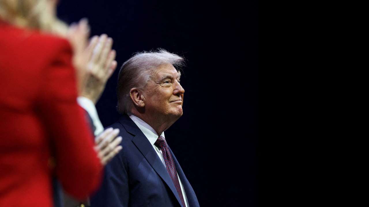 U.S. President Trump delivers remarks to the White House Religious Liberty Commission, in Washington, D.C.