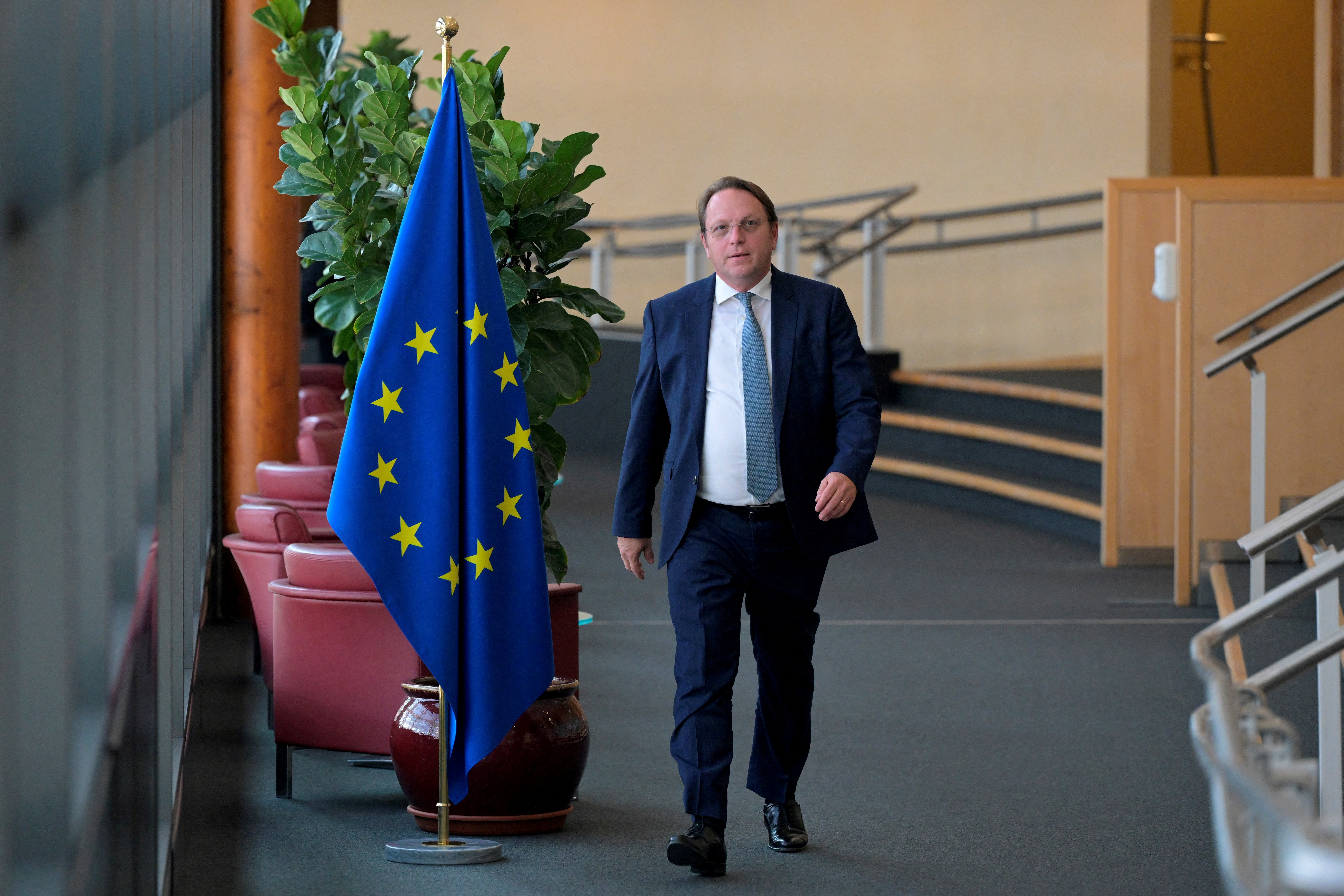 European Commission President Ursula von der Leyen meets new EU Commissioner-designates in Brussels