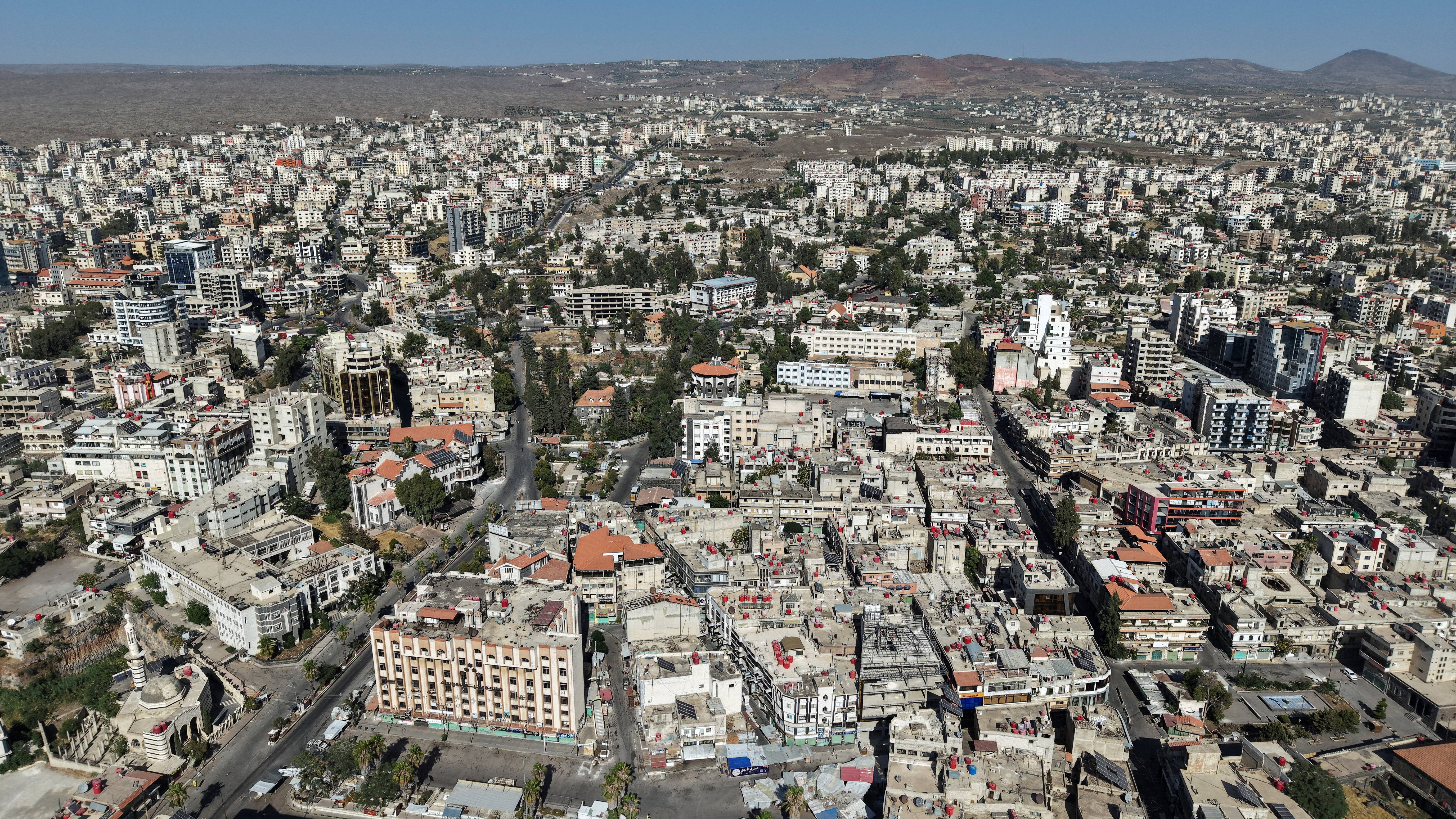 Aftermath of deadly clashes between Druze fighters, Sunni Bedouin tribes and government forces, in Sweida