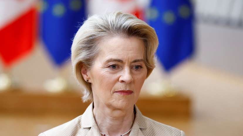 Canadian PM Trudeau meets EU's von der Leyen and Costa in Brussels