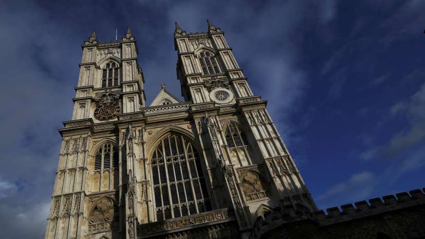 A general view of Westminster Abbey in London