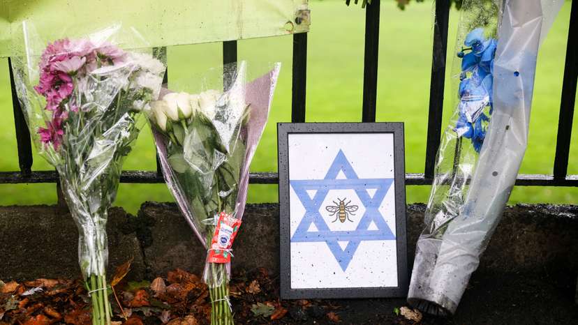 Aftermath of the Manchester synagogue attack