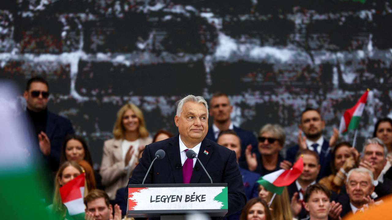 FILE PHOTO: 69th anniversary of the Hungarian Uprising of 1956, in Budapest