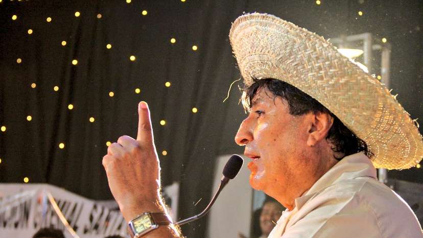 Evo Morales Ayma Bolivia ex president