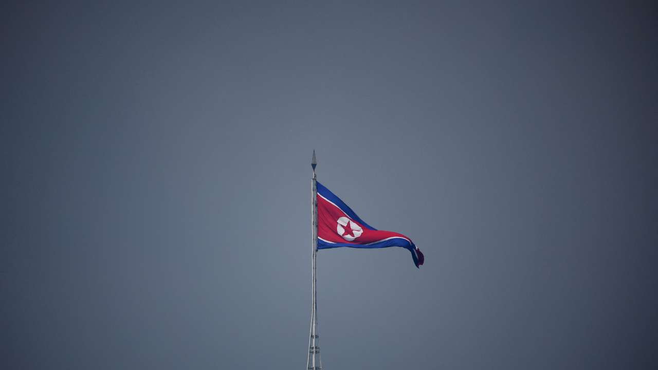 FILE PHOTO: The truce village of Panmunjom inside the demilitarized zone (DMZ) separating the two Koreas