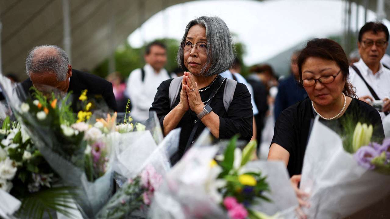 80th anniversary of World War Two atomic bombing, in Nagasaki