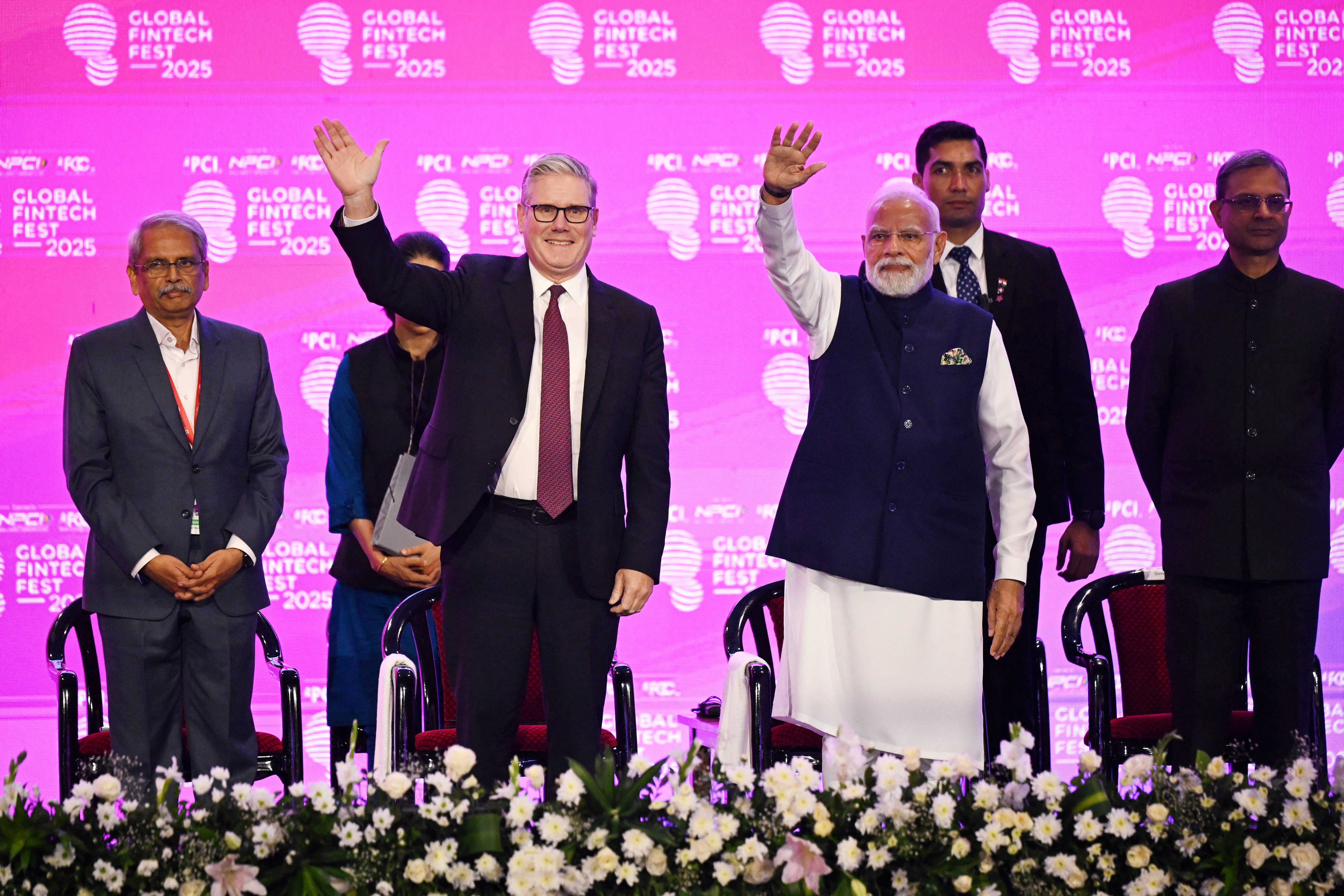 British PM Starmer visits India