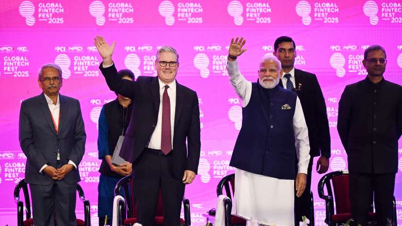 British PM Starmer visits India