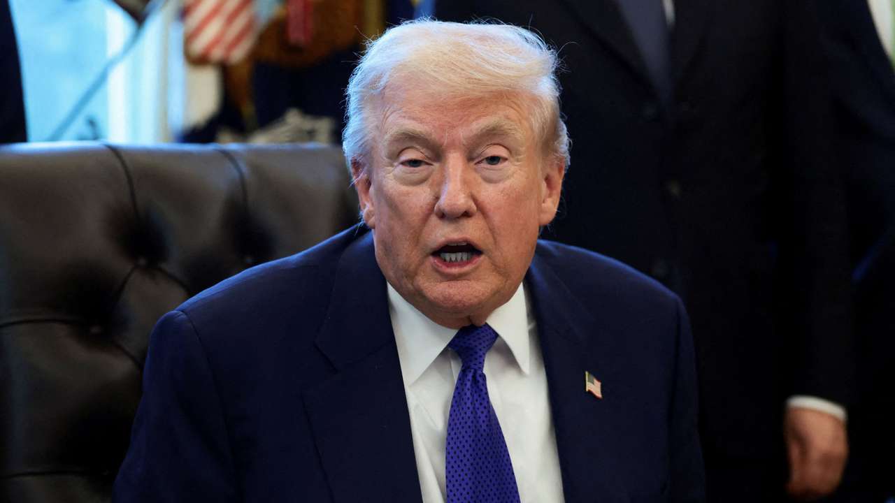 U.S. President Donald Trump at the White House in Washington
