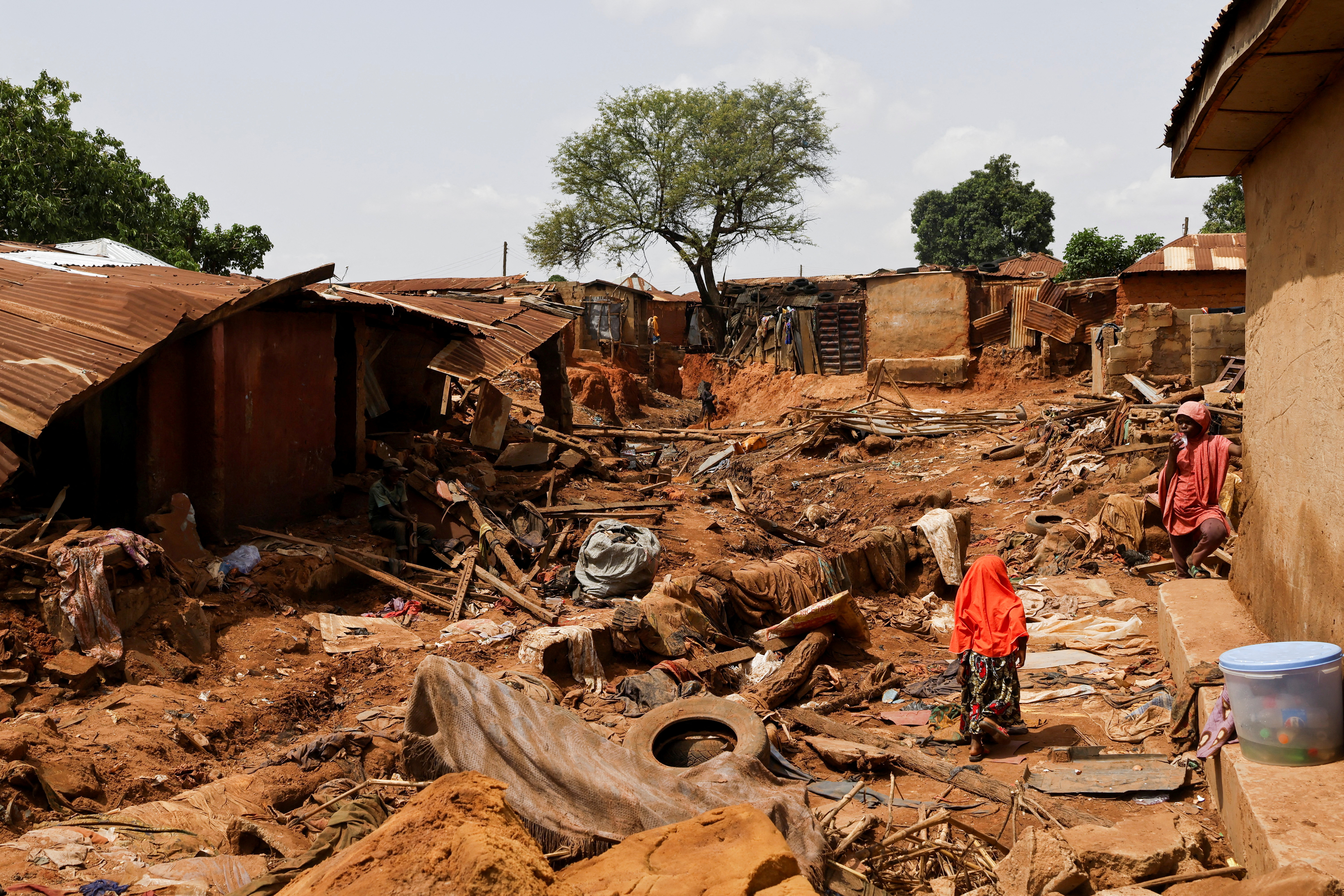 FILE PHOTO: Death toll in Nigeria floods rises to 151