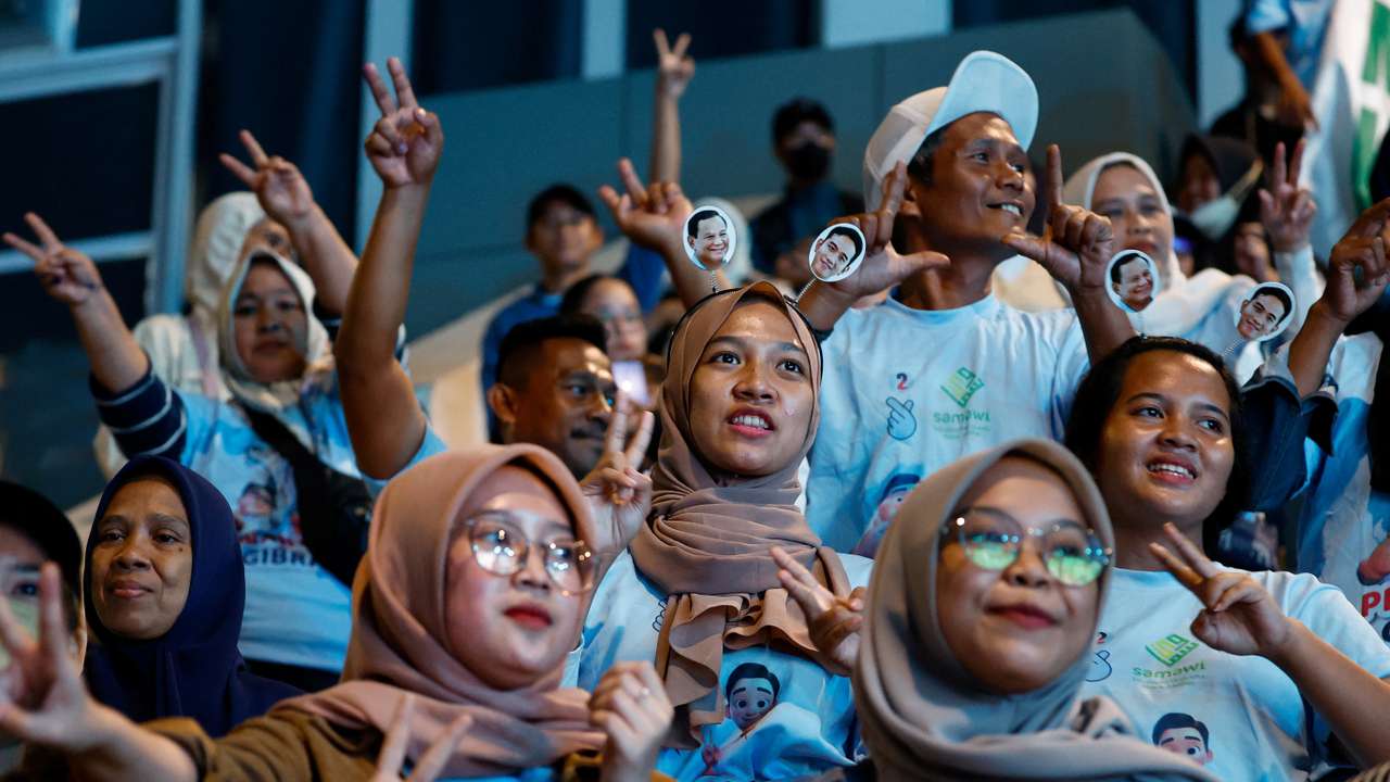 Indonesia holds presidential and parliamentary elections