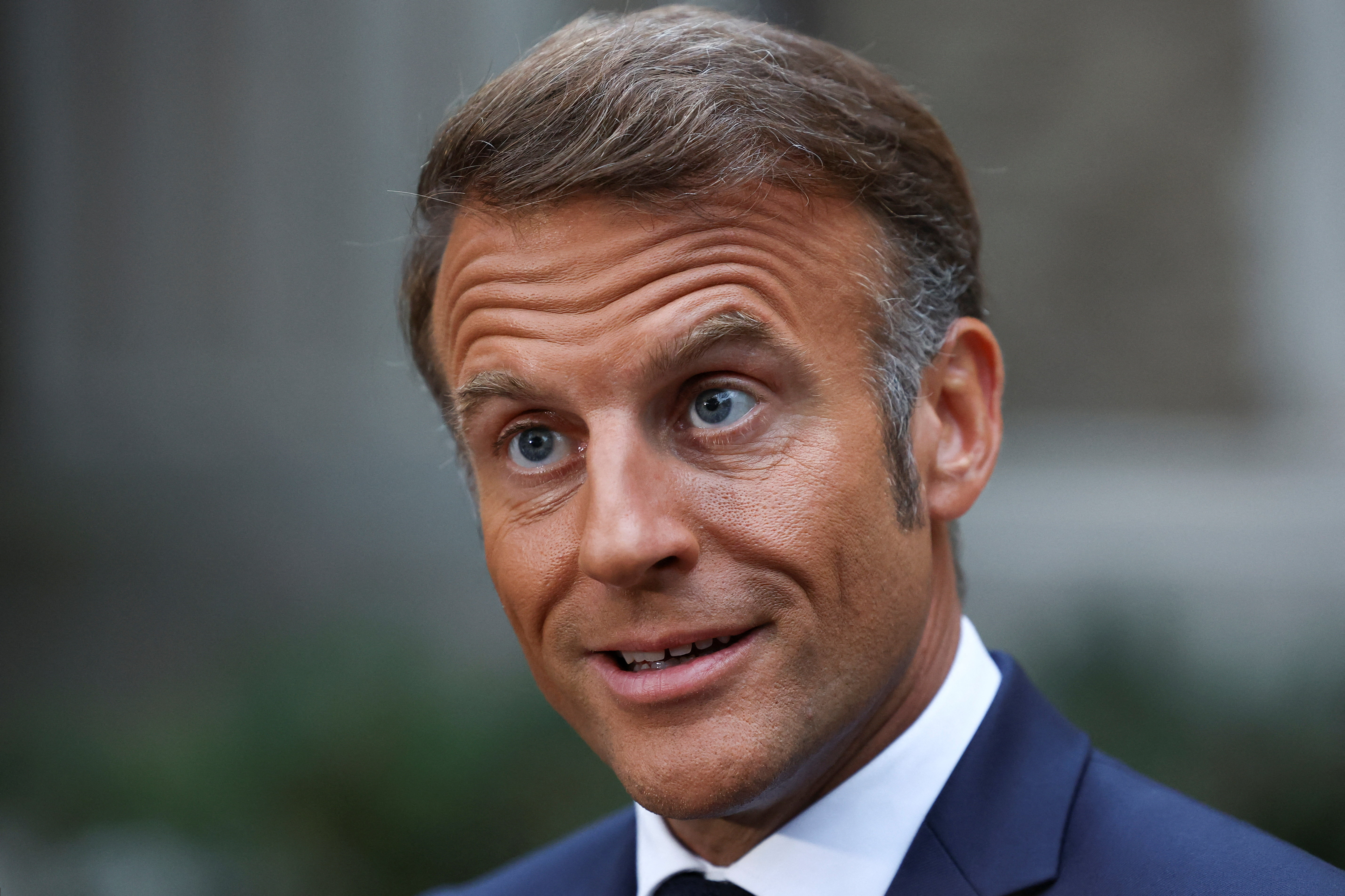 French President Emmanuel Macron visits Washington