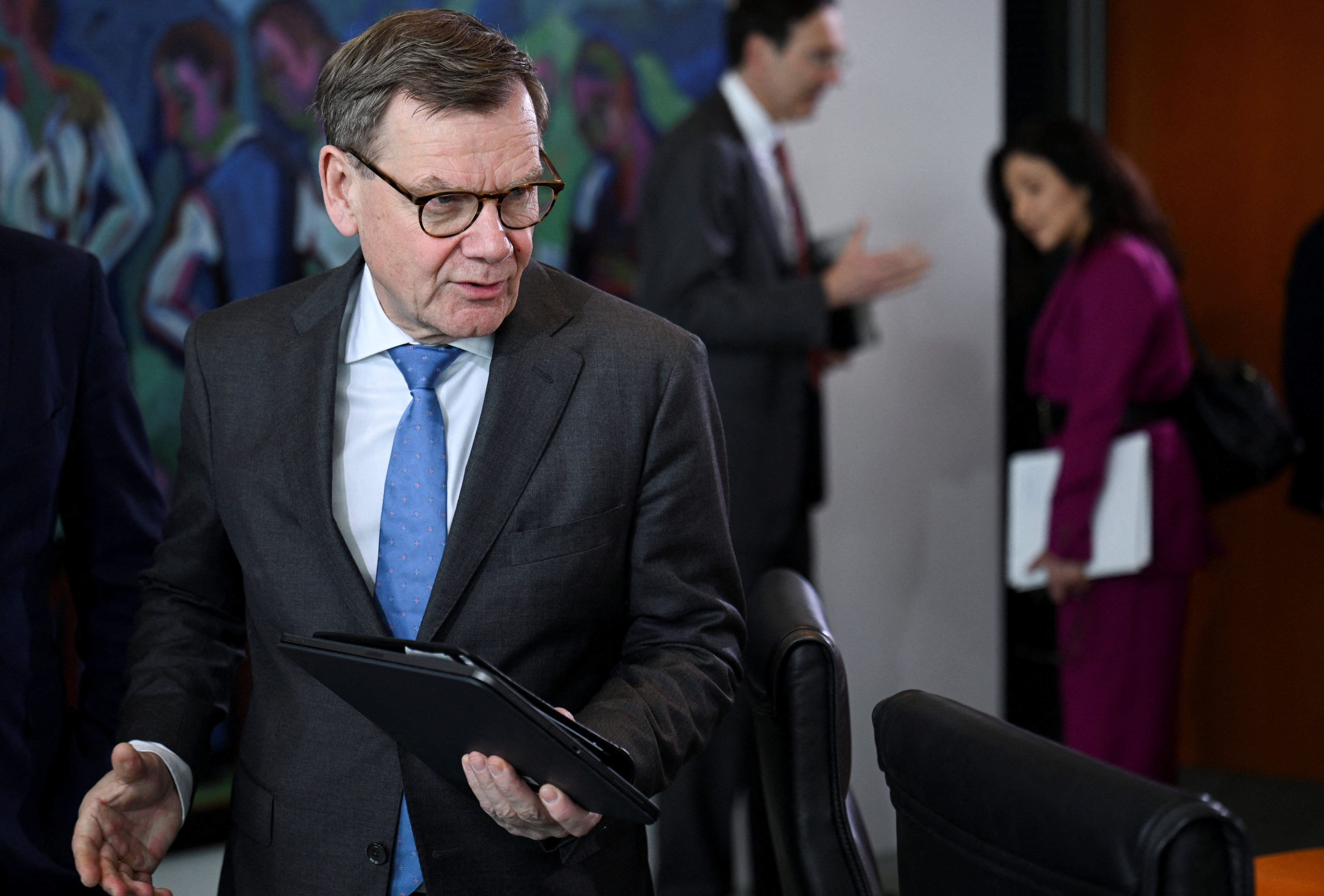German government holds cabinet meeting in Berlin