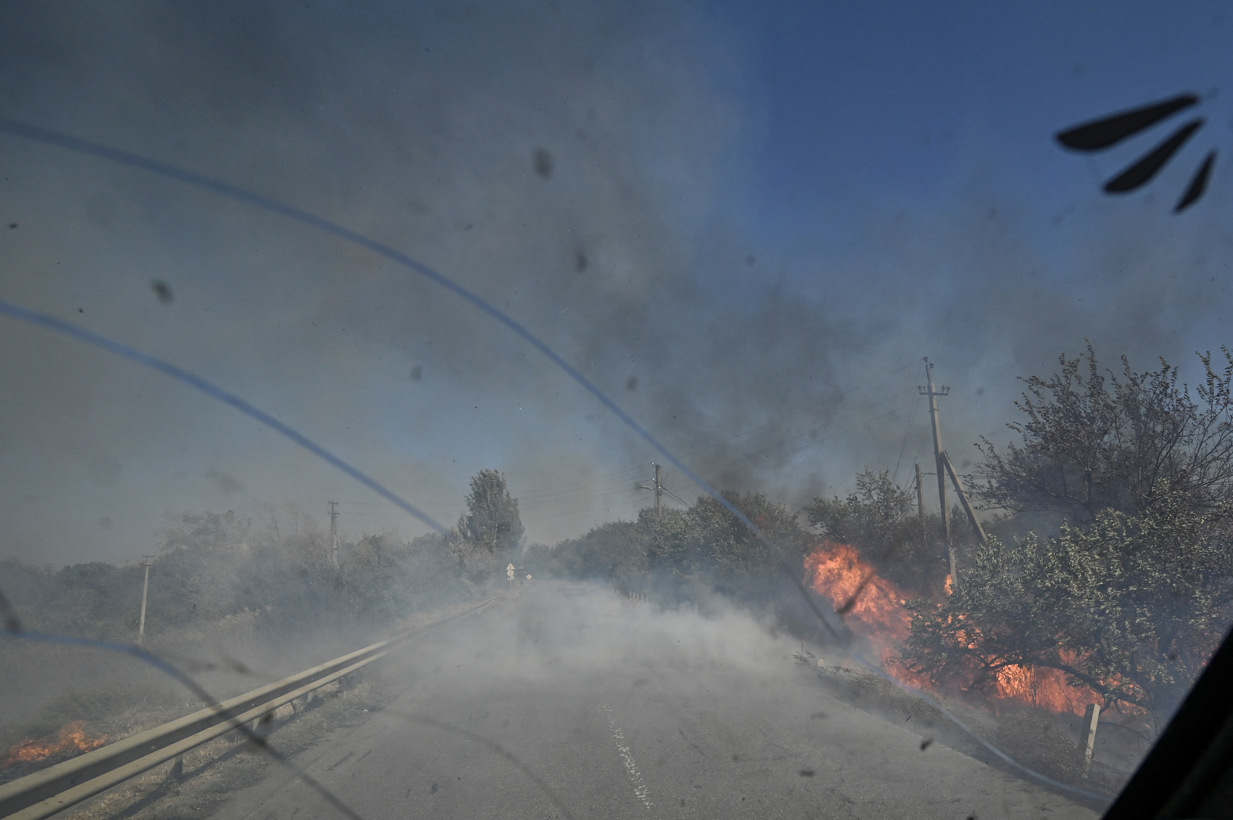FILE PHOTO: Evacuation of civilians from outskirts of Kurakhove town
