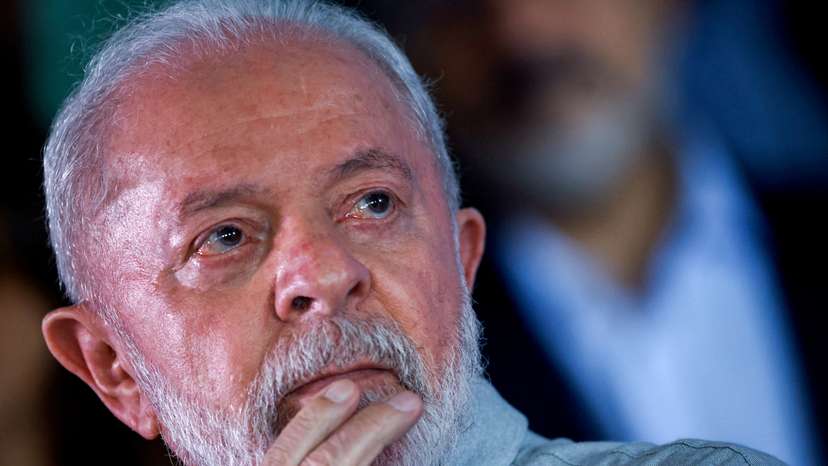 FILE PHOTO: Brazil's President Luiz Inacio Lula da Silva attends a press conference in Brasilia