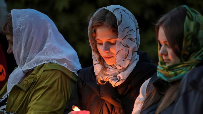 Orthodox Easter celebration in Chernihiv