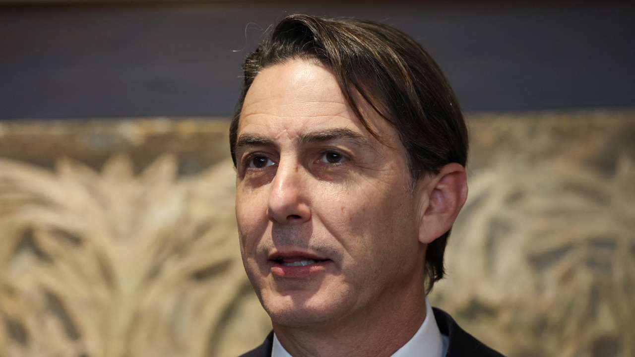 U.S. special envoy Amos Hochstein press conference in Beirut