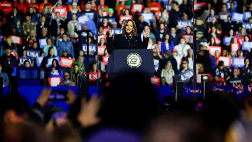 Democratic presidential nominee U.S. Vice President Kamala Harris campaigns in Pennsylvania
