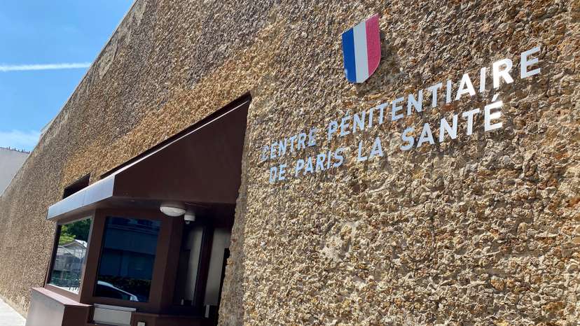 FILE PHOTO: Outside view of La Sante prison