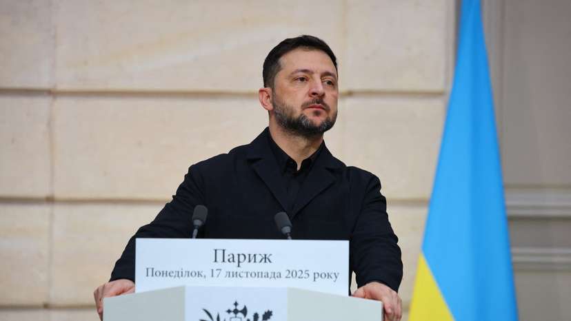 France's Macron meets Ukraine's Zelenskiy at the Elysee Palace in Paris