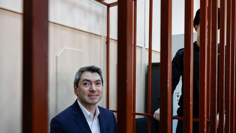 Court hearing for head of Russian election monitors group Grigory Melkonyants in Moscow