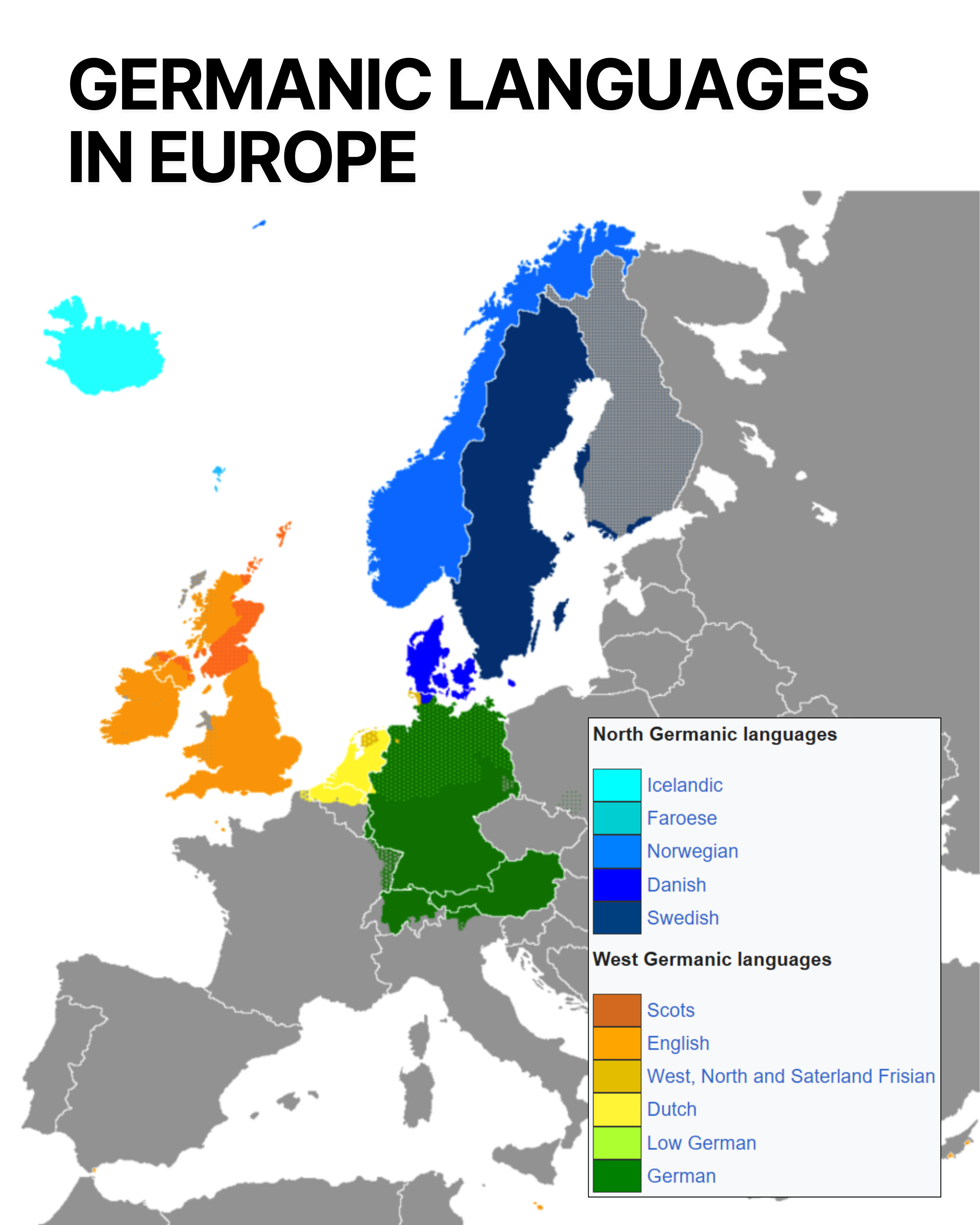 Germanic languages in Europe: How history and modern politics are shaping linguistic identity in 2025