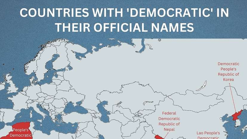 Several countries around the world have incorporated the word “Democratic” into their official names, often symbolizing their political ideals or aspirations.These states include the Democratic Republic of the Con