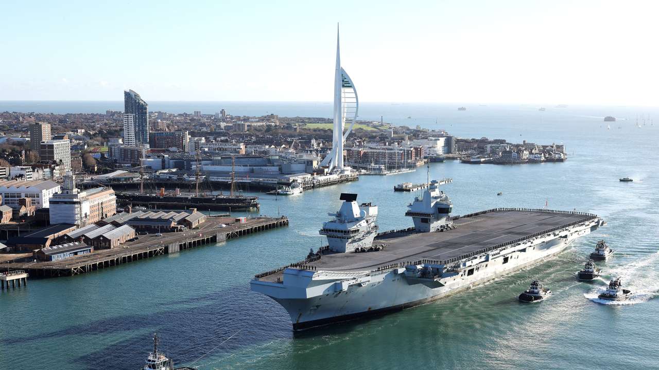 UK's Carrier Strike Group completes hugely successful eight-month mission as ships and aircraft return home