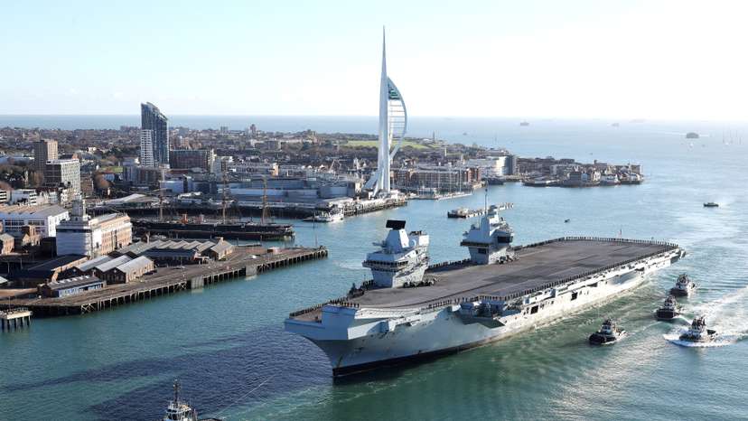 UK's Carrier Strike Group completes hugely successful eight-month mission as ships and aircraft return home
