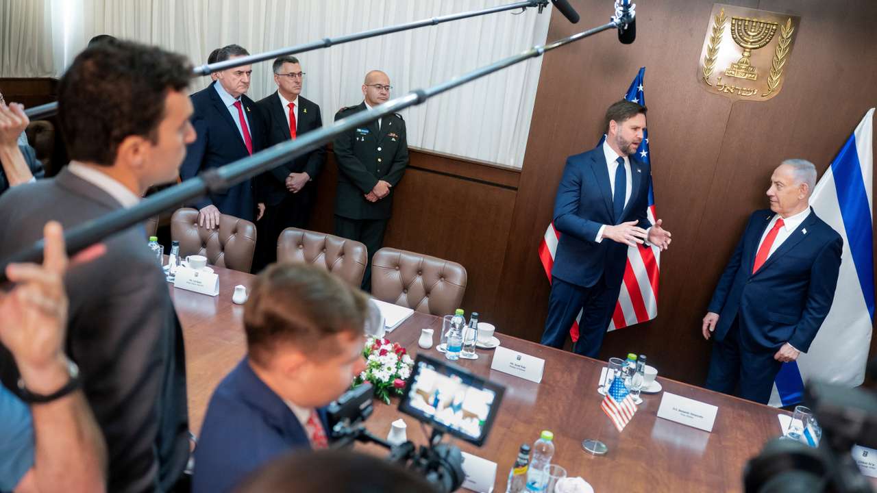 JD Vance visit to Mideast