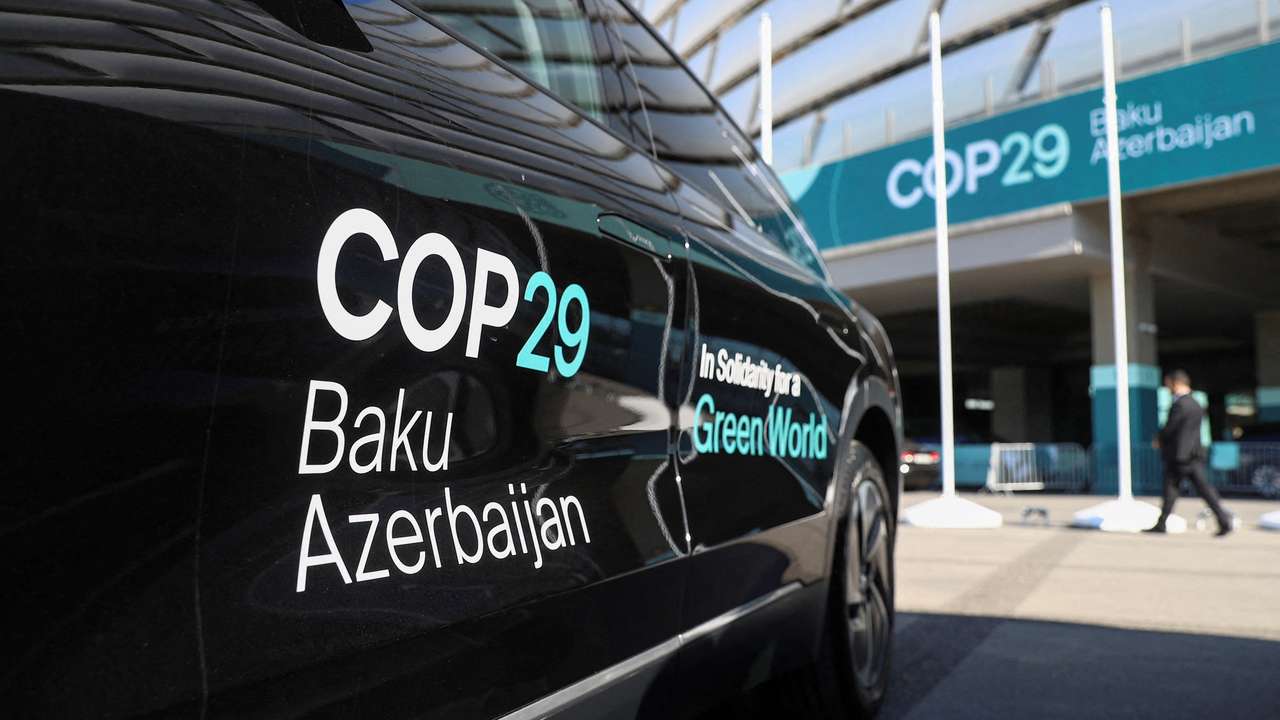 FILE PHOTO: Preparation for COP29 climate summit in Baku