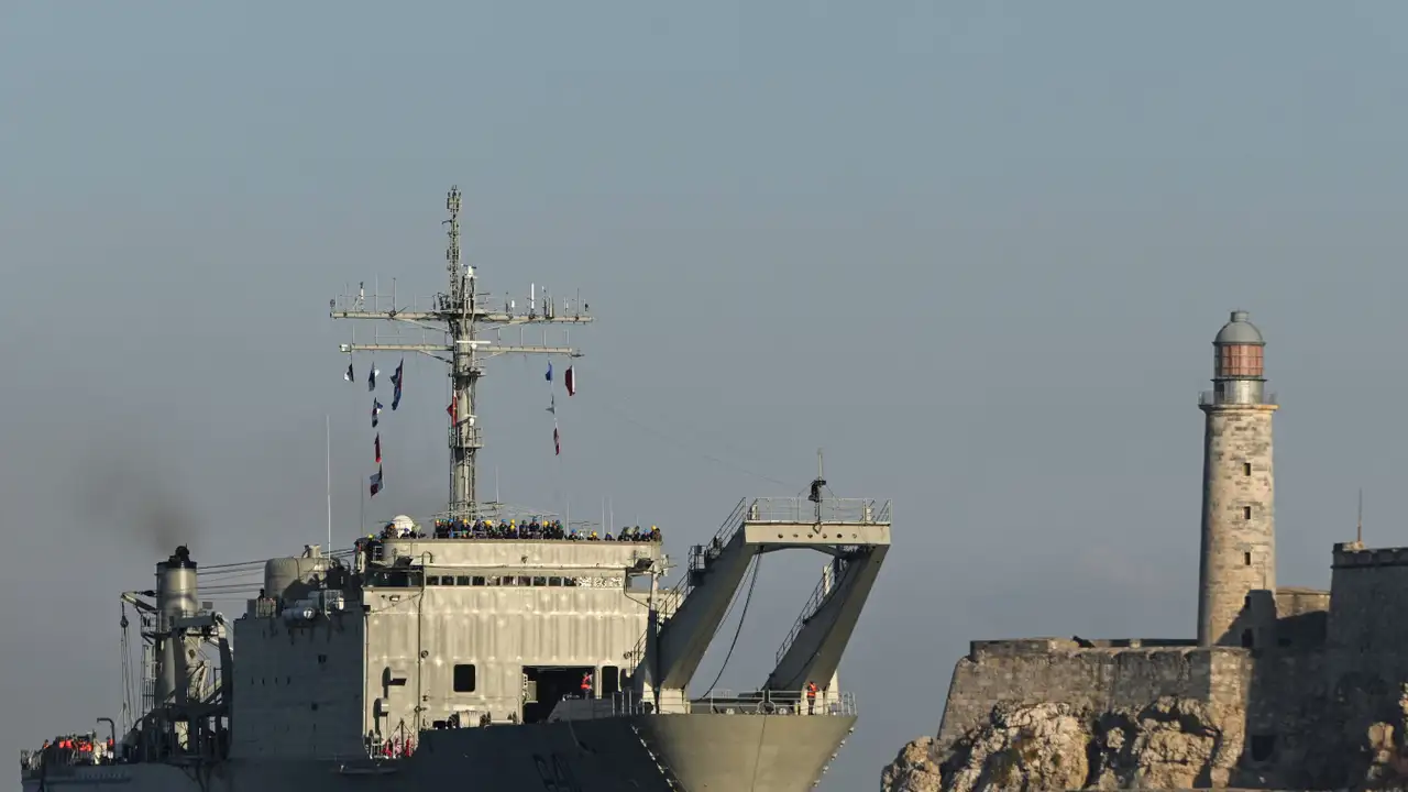 Cuba sees two humanitarian aid ships from Mexico entering Havana bay