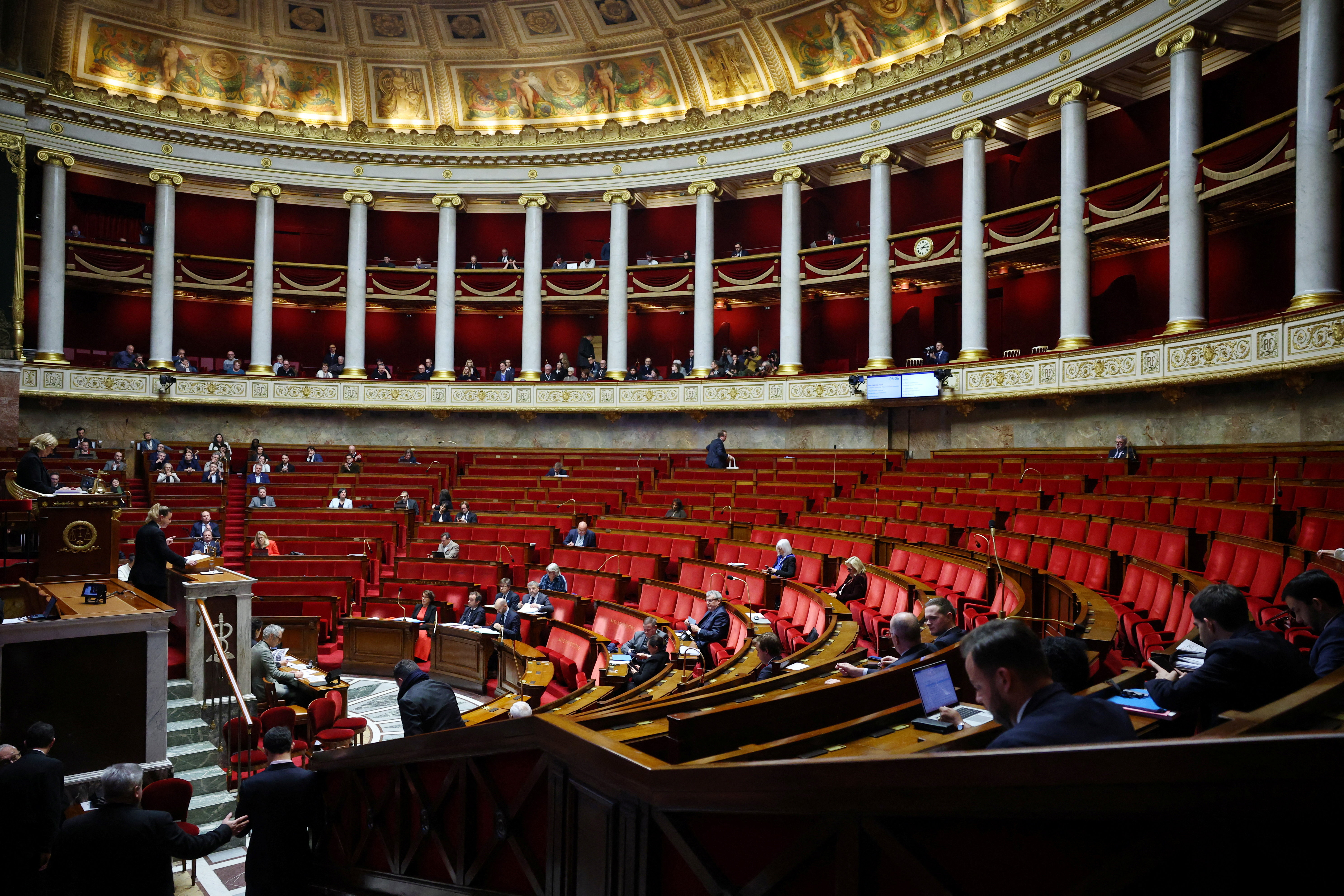 French government faces two no-confidence motions in parliament