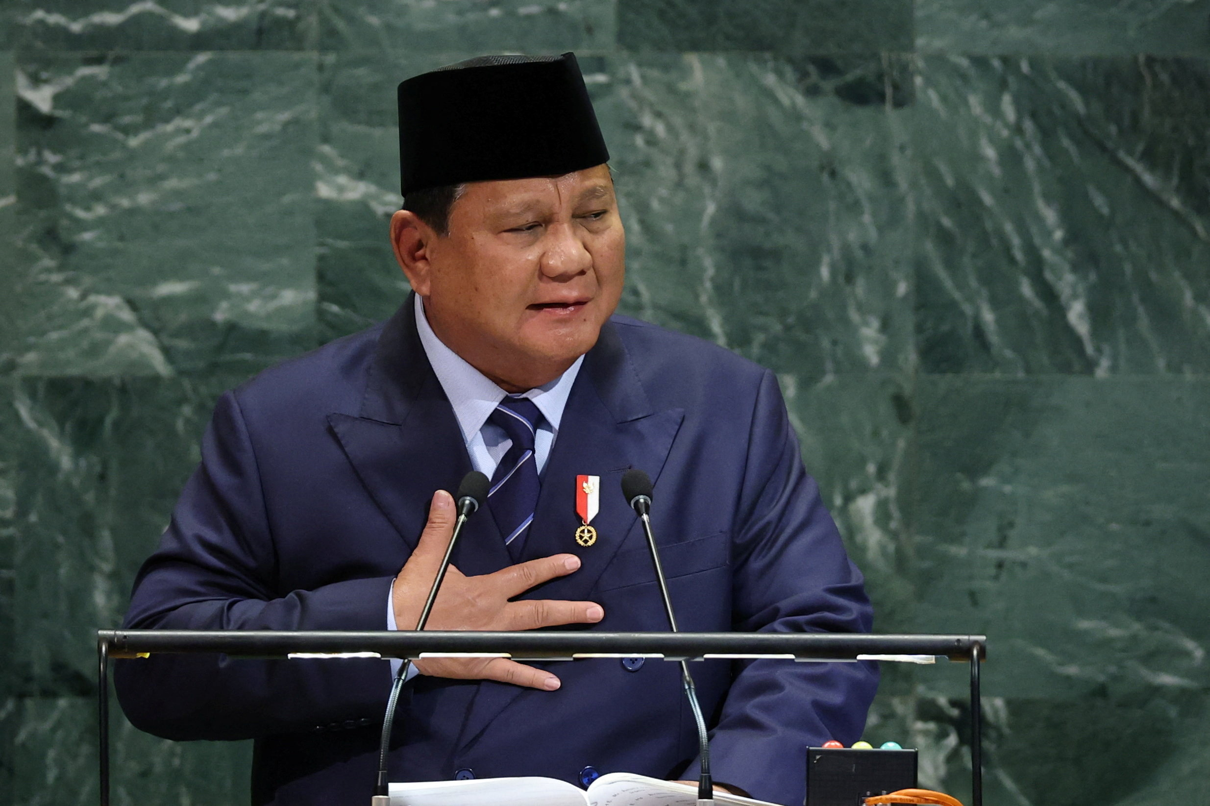 80th United Nations General Assembly at U.N. headquarters in New York