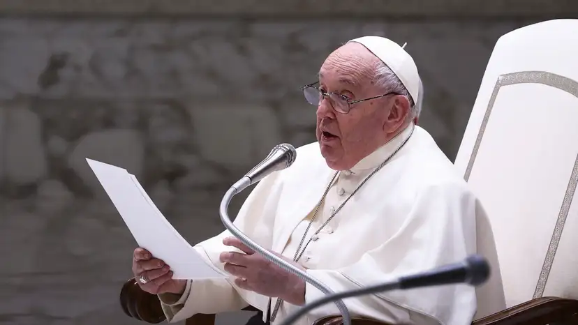 Pope Francis holds weekly general audience, in Paul VI hall