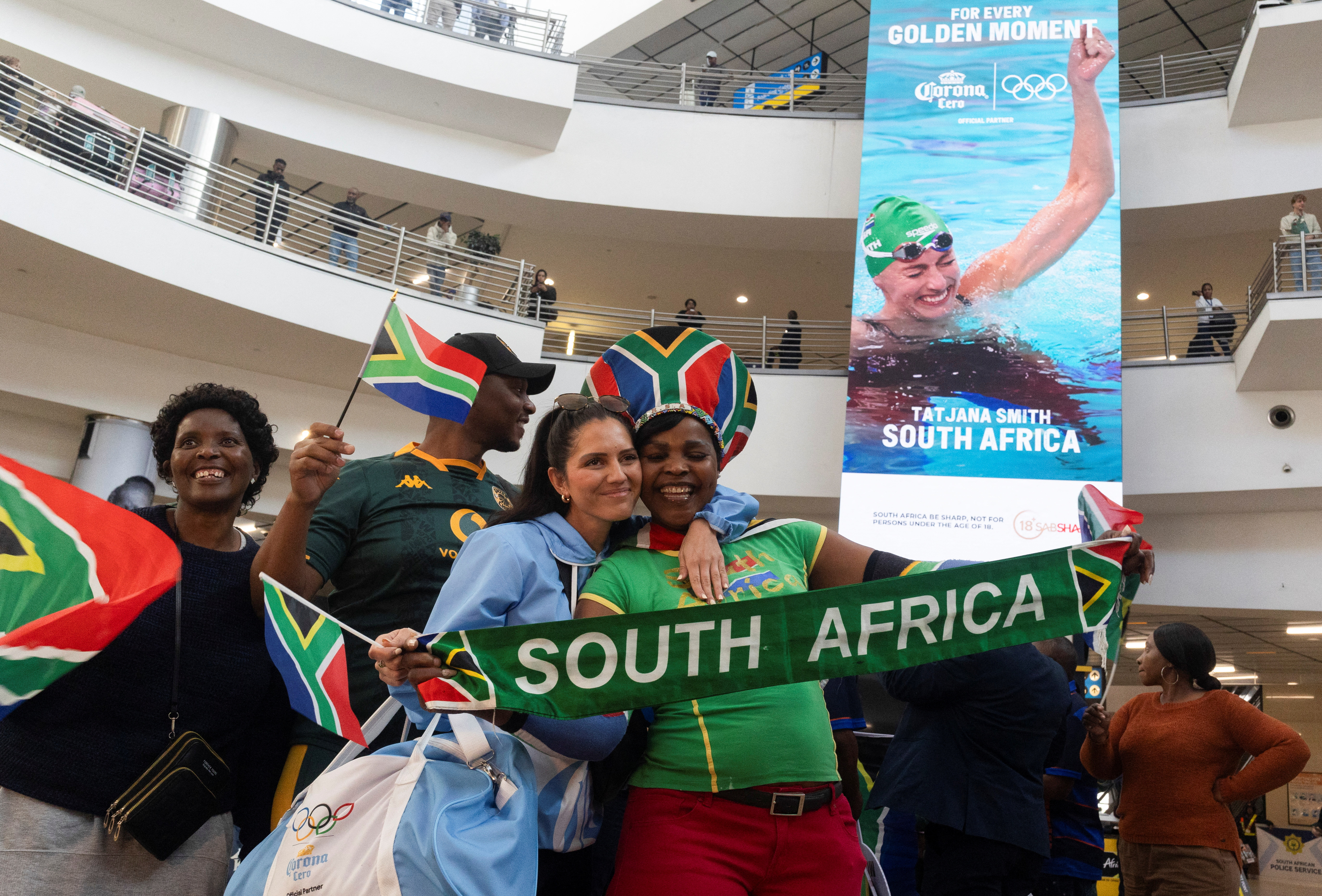 South African Athletes return from the Paris 2024 Olympics