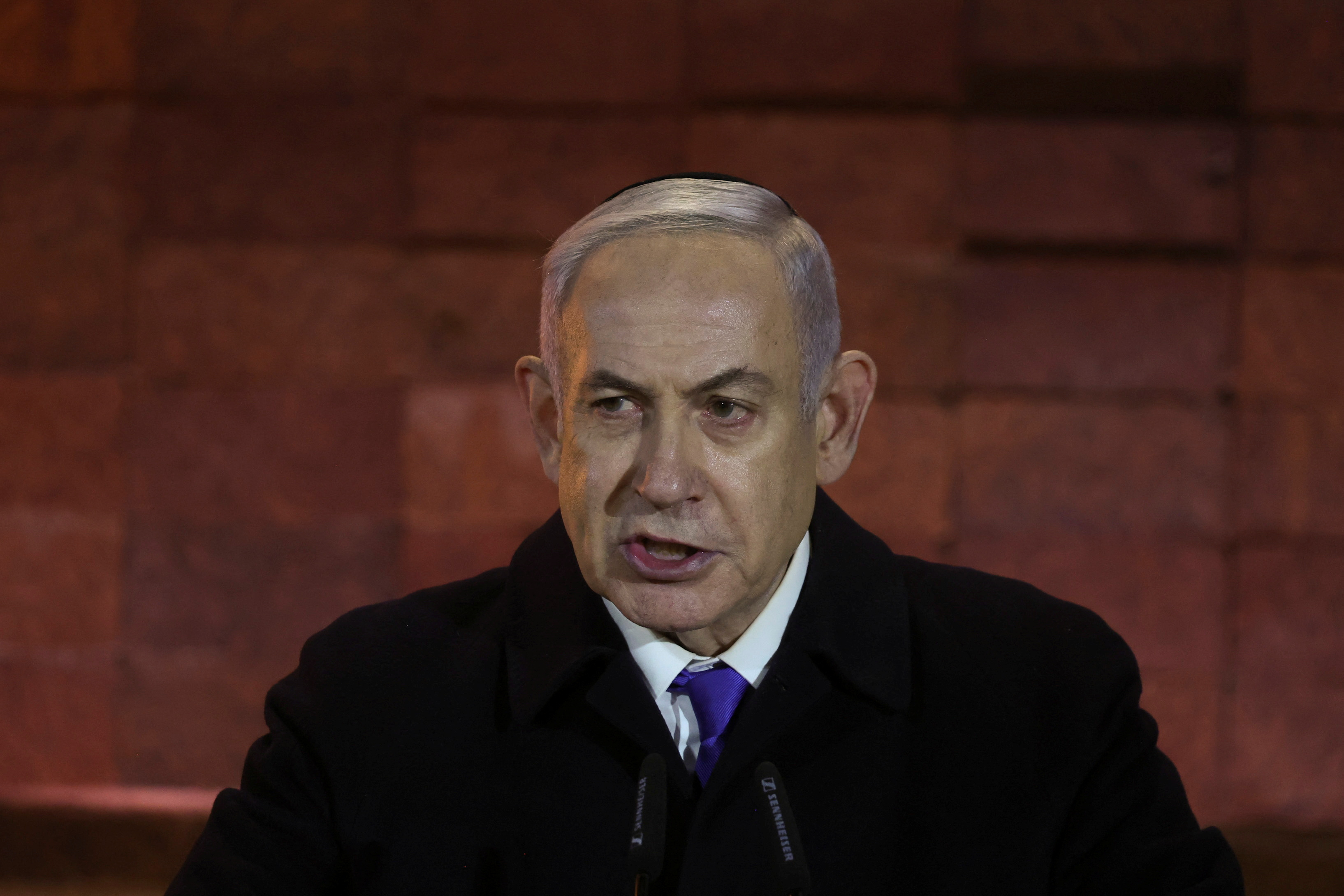 Opening ceremony marking Israel's national Holocaust Remembrance Day in Jerusalem