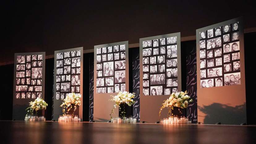 Memorial service to remember the victims of a Ukrainian airliner shot down in Iran four years ago